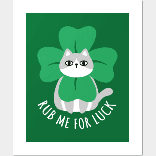 Rub Me For Luck Posters and Art